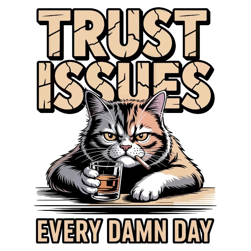 Trust Issues Cat