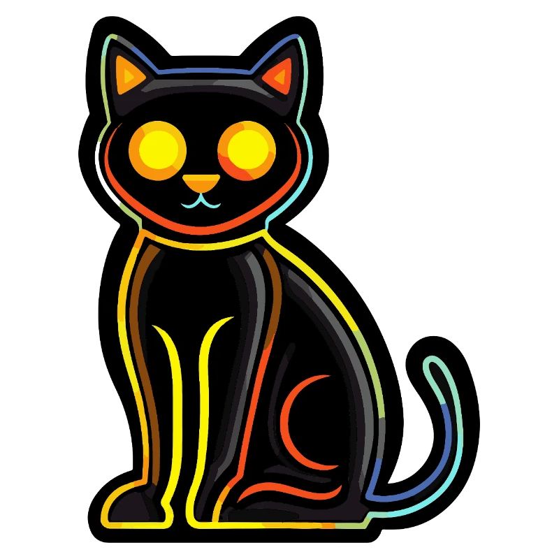 Cat Halloween Comic Cat
