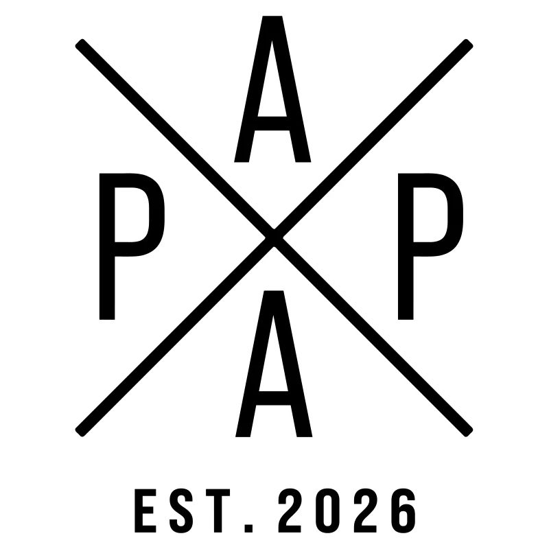Papa Establisched 2026 Vatertag Dad Geschenk