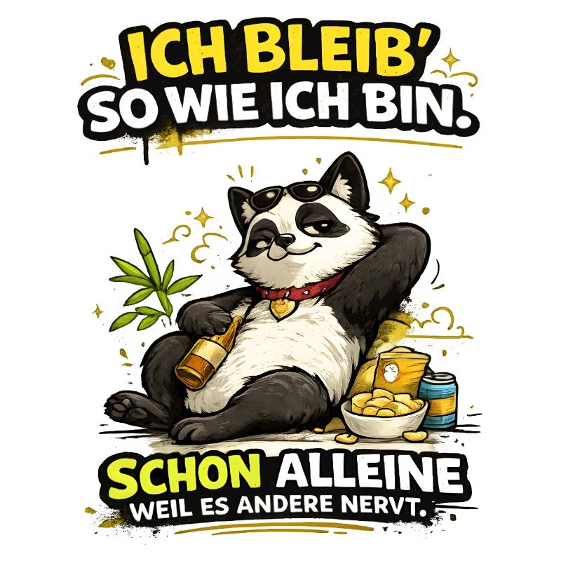 Ich bleib so wie ich bin Panda