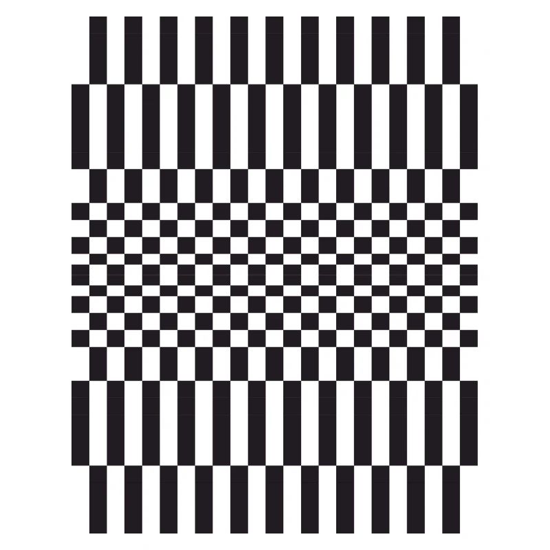 Geometric chessboard Grid Pattern