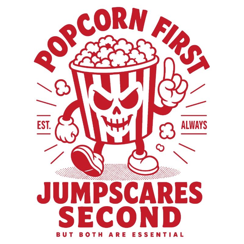 Popcorn First Jumpscares Second