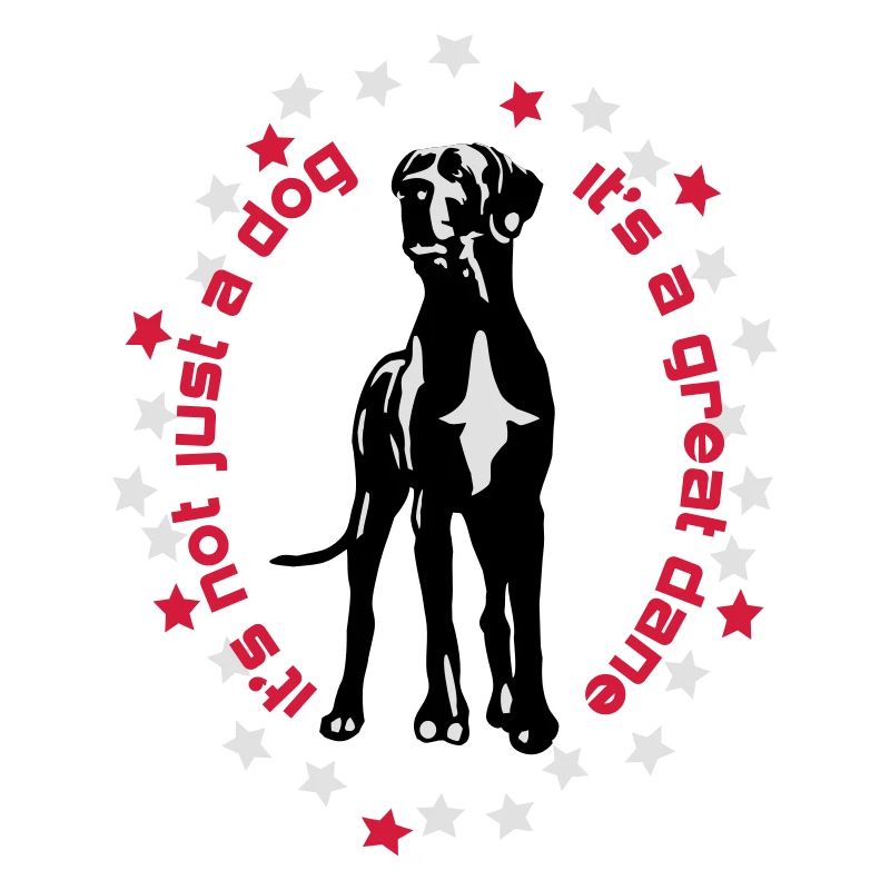 c'est un grand danois qui précède Great Dane
