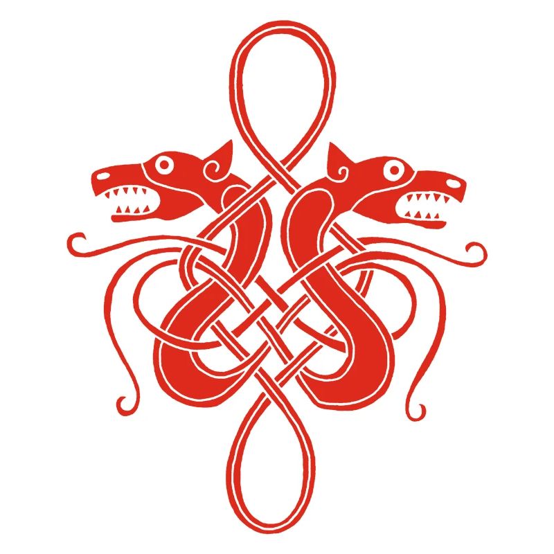 Rote Wikinger-Hydra