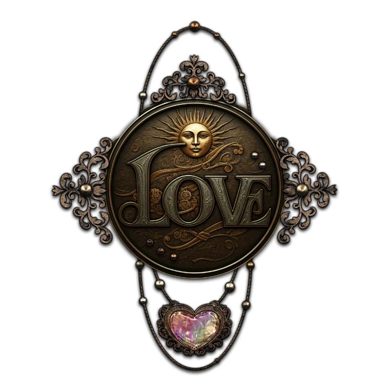 Das Emblem der Liebe.