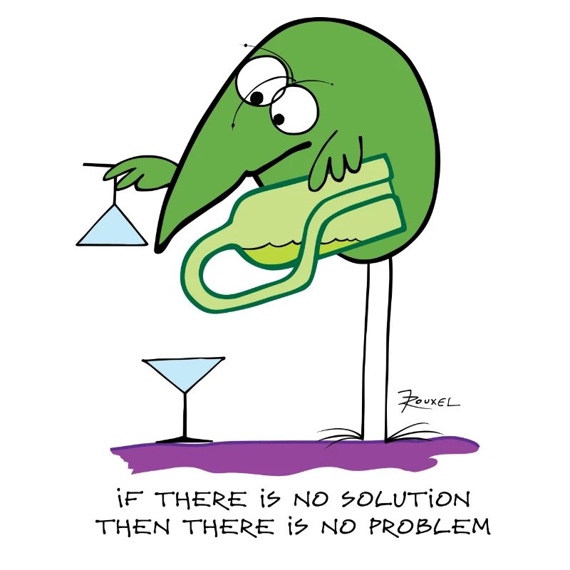 S’il n’y a pas de solution... (version anglaise)