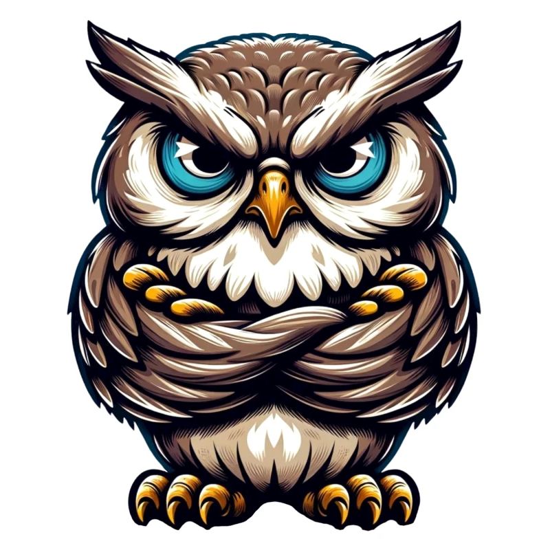 Grumpy Owl