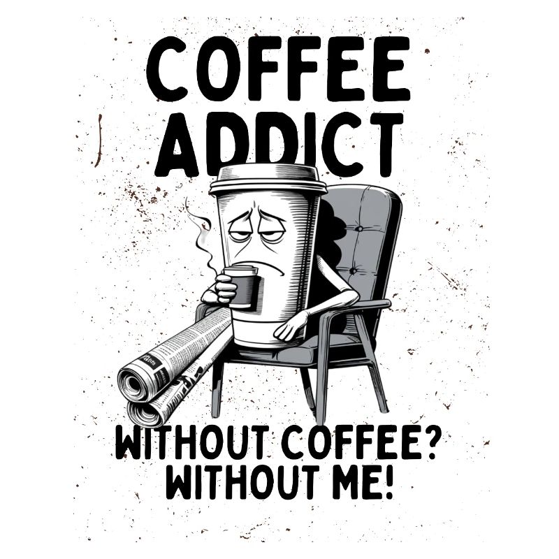Coffee Addict – Without Coffee Without Me