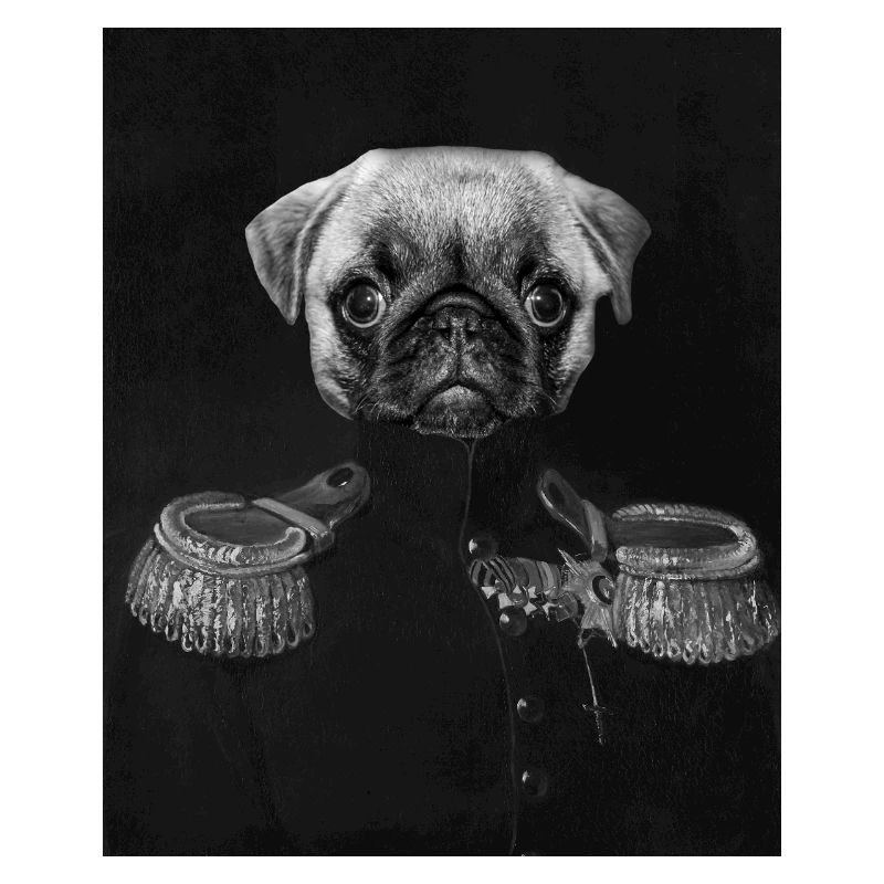 General Pug with Imperial Portrait