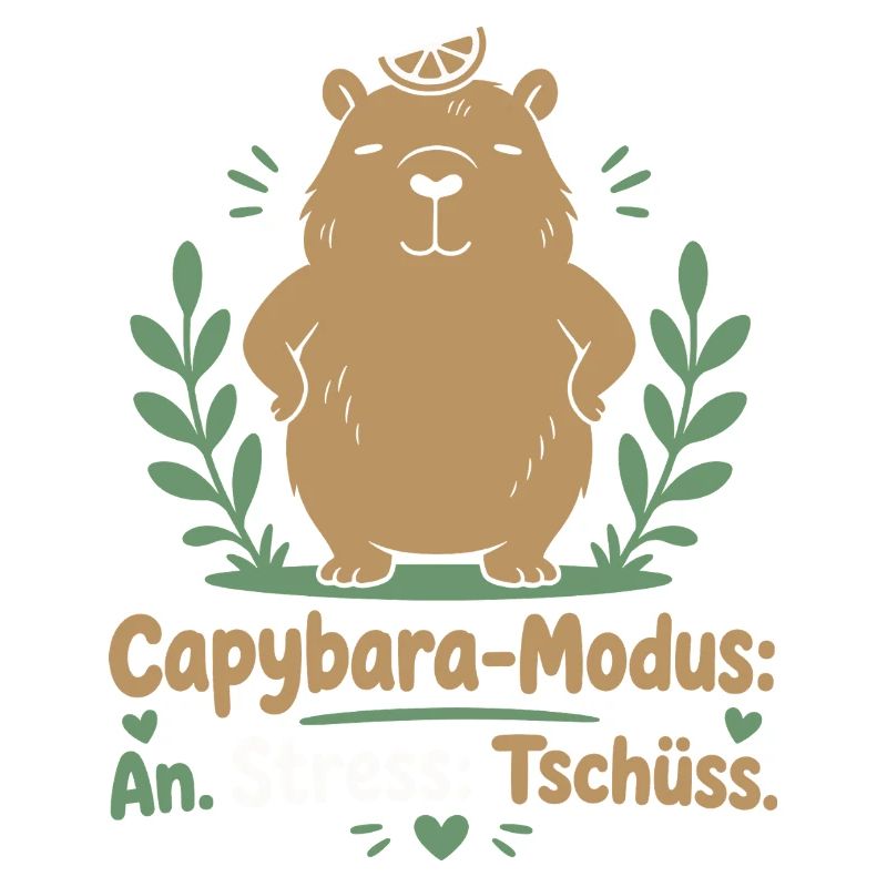 Capybara-Modus — Stress hat Tschüss gesagt