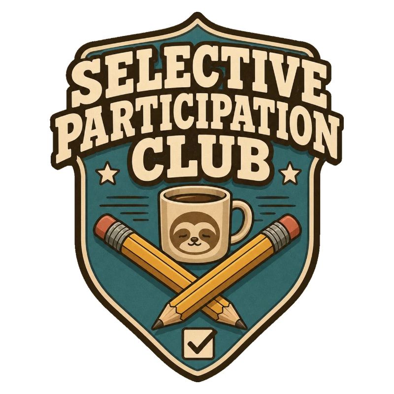 Selective Participation Club Sloth