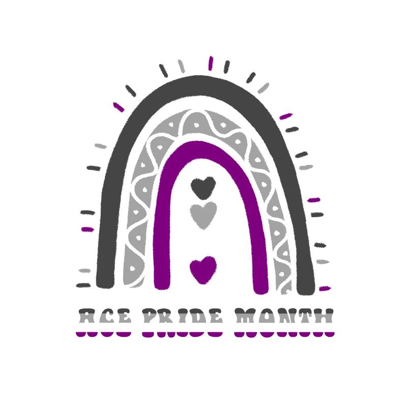 Happy Ace Pride Mois Asexuel Boho Rainbow