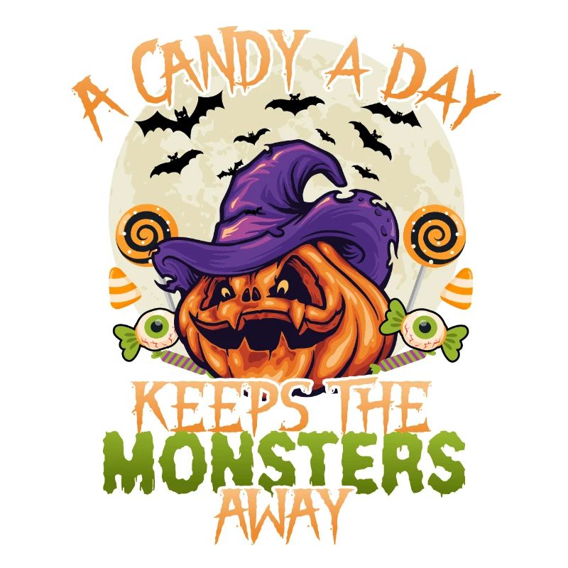 A candy a day keeps the monsters away