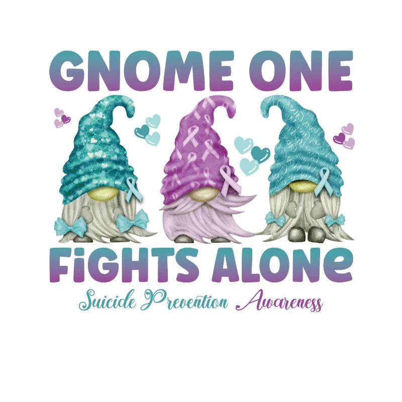 Gnome One Fights Suicide Prevention