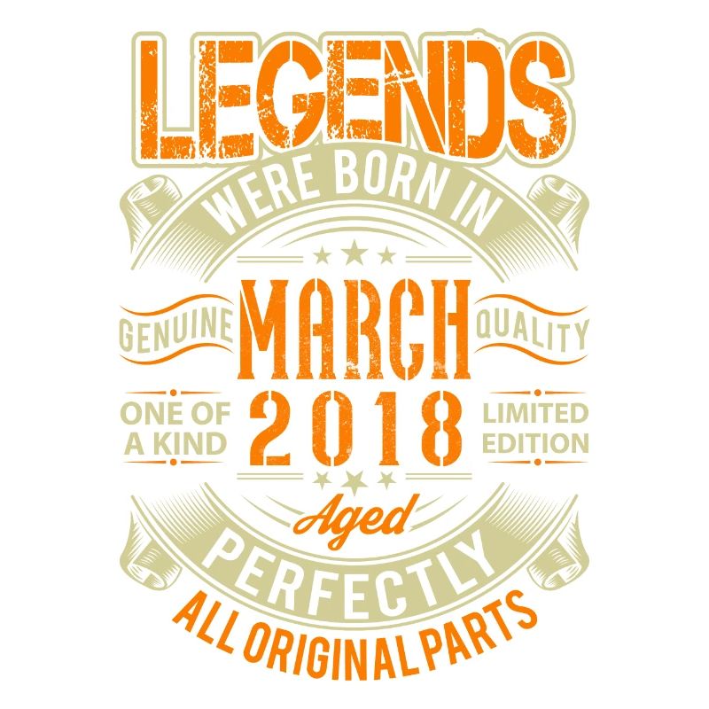 2018 March Birthday Legend