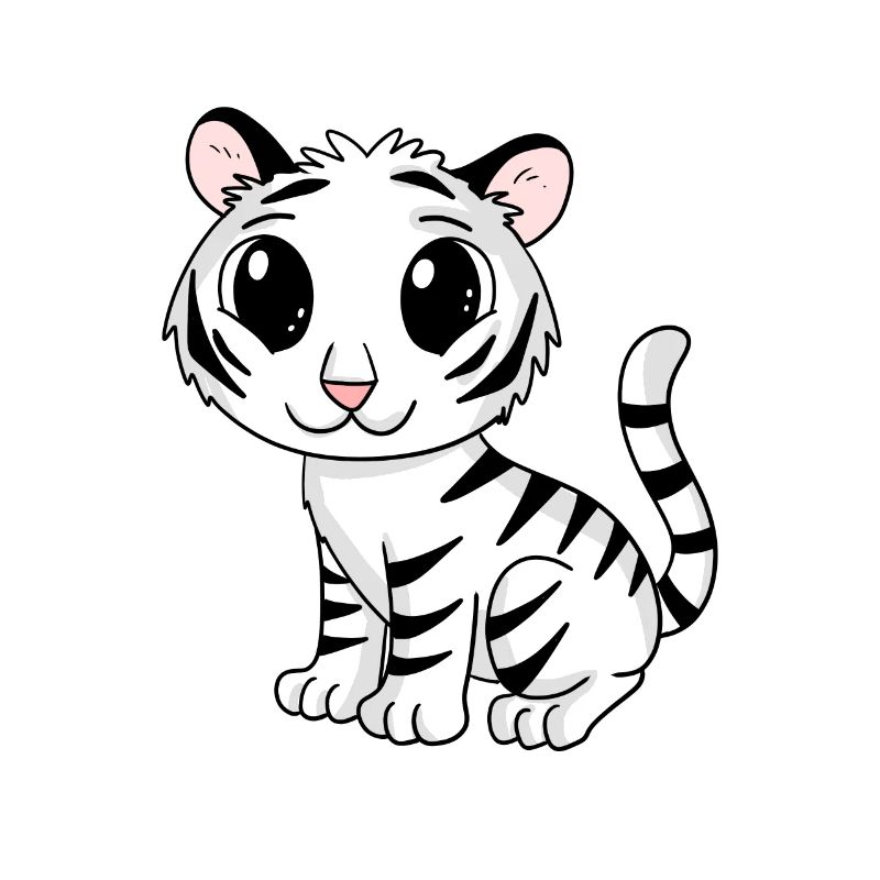 tigre blanc