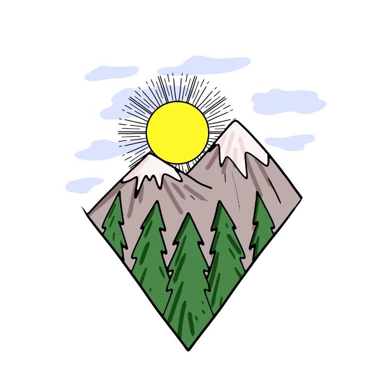 Mountain Mountains Mountain Peaks