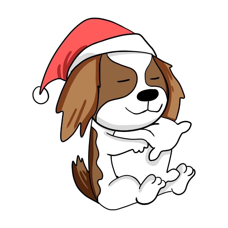 Cavalier King Charles Spaniel Dog Christmas