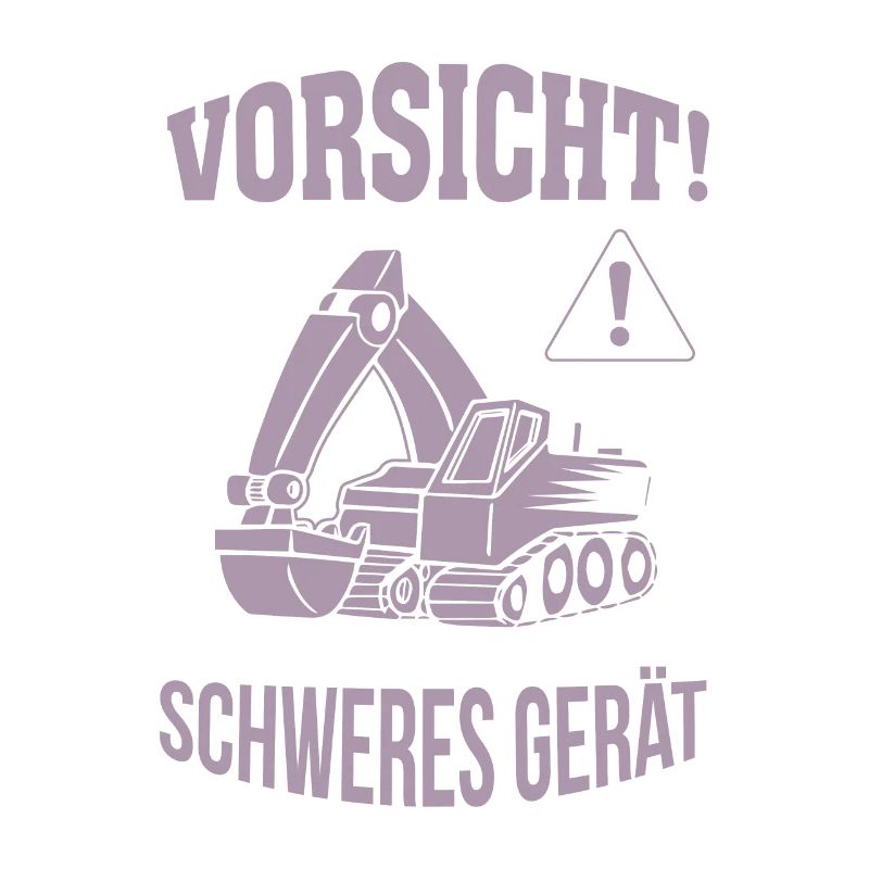Bagger Baggerfahrer Baugeräteführer Schweres Gerät