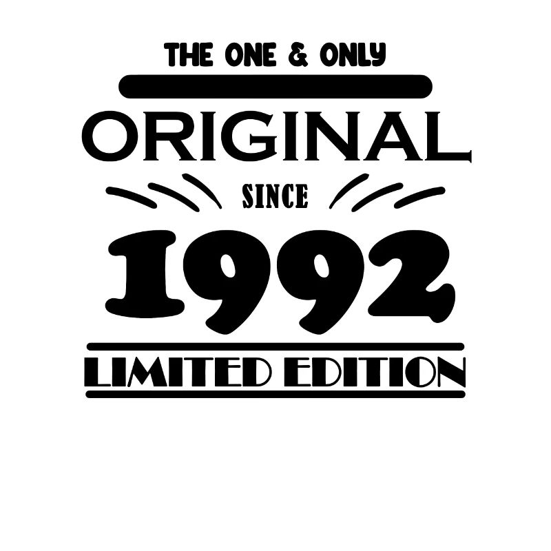 1992 - Année de construction 1992 - Né en 1992