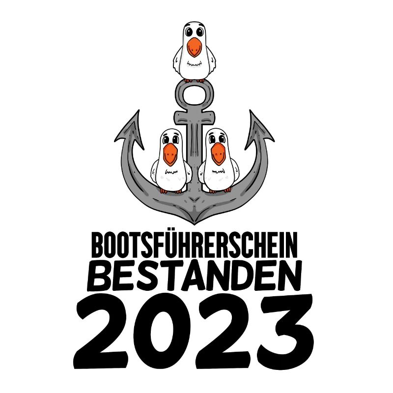 Bootsführerschein 2023 Motorboot Geschenk