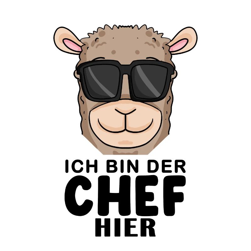 Cool Lama Chef Spruch