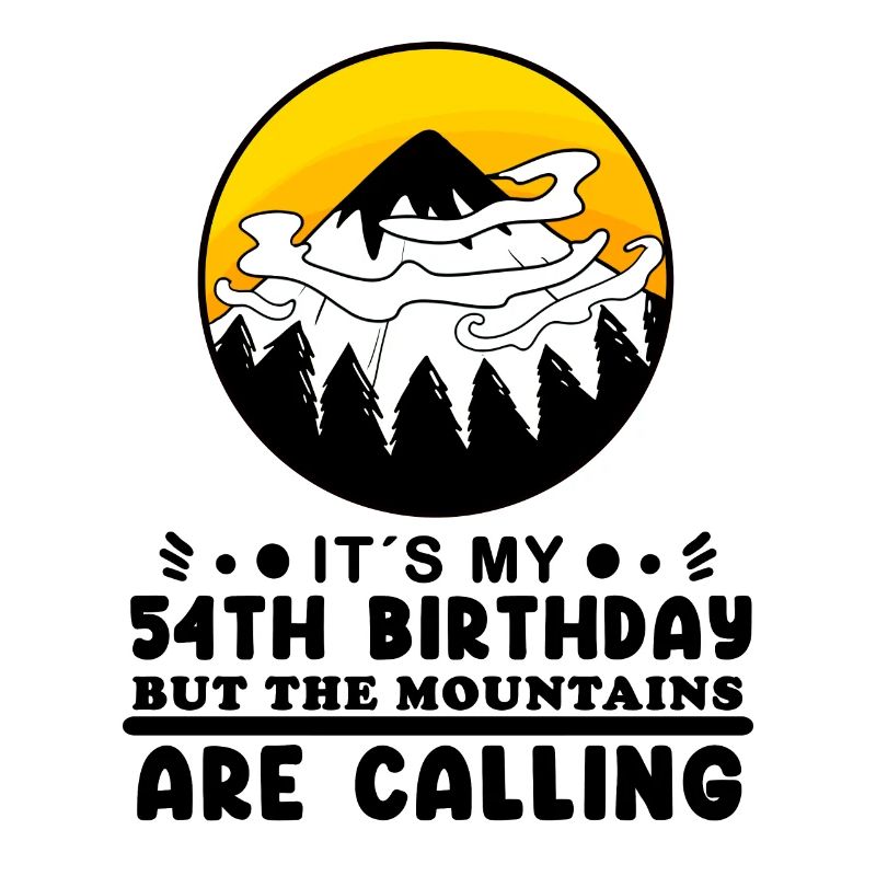 54e anniversaire Mountains Mountain Summit - 54 ans