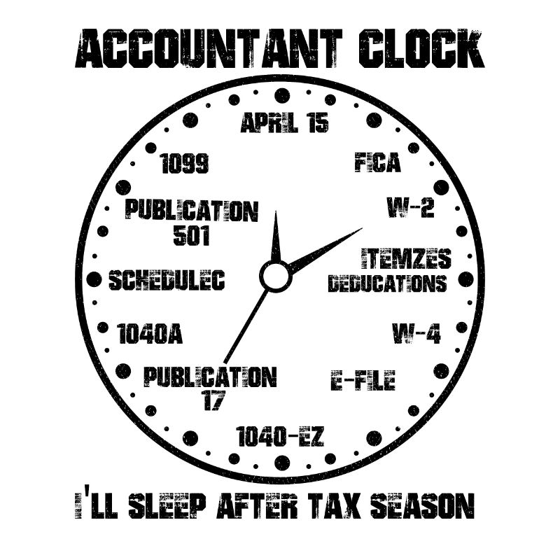 Drôle d’horloge comptable CPA Comptabilité