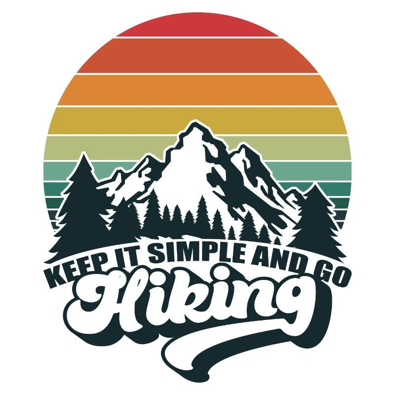 Keep It Simple And Go Hiking Nature Mountains