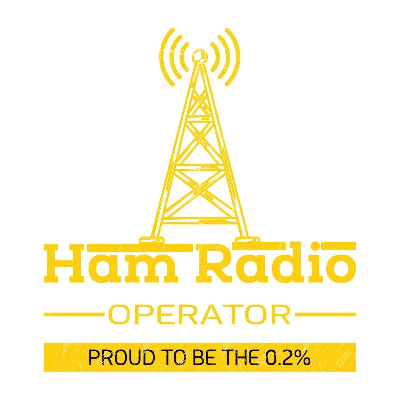Ham Radio Operator Cute Amateur Administrator
