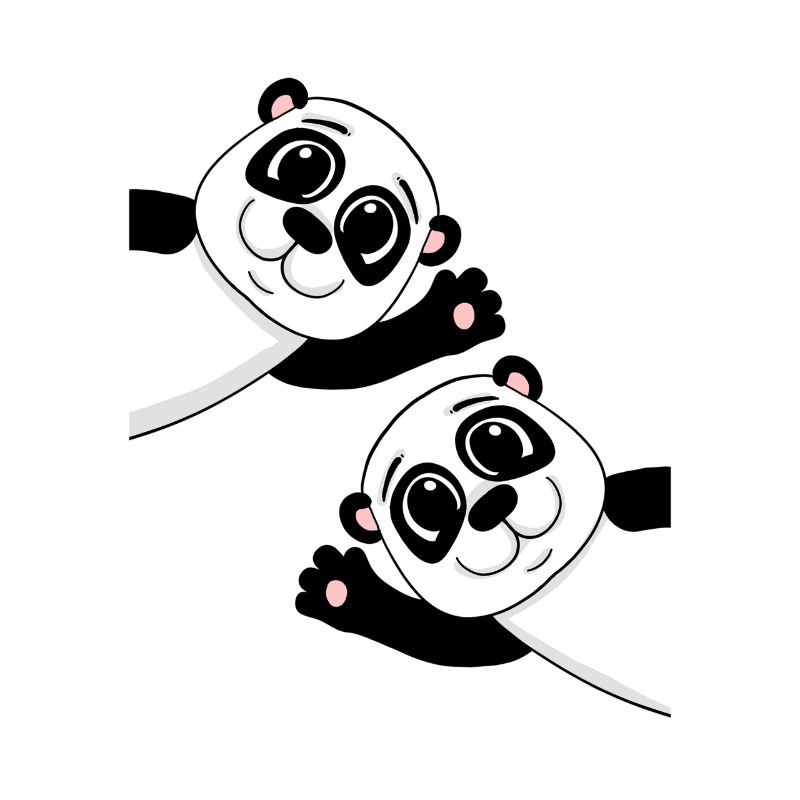 Cute pandas