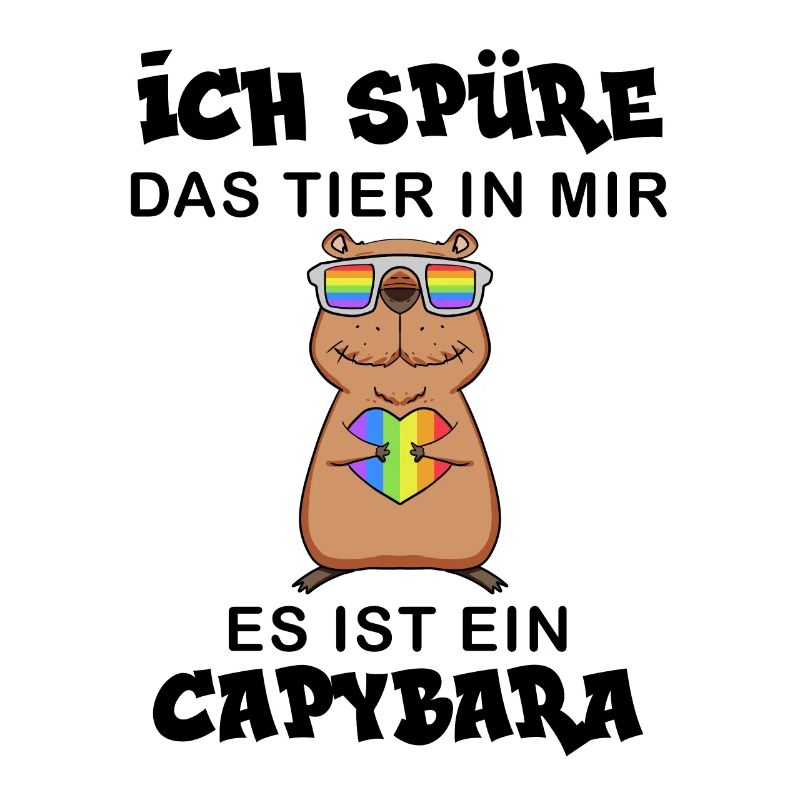 Capybara Wasserschwein Geschenk