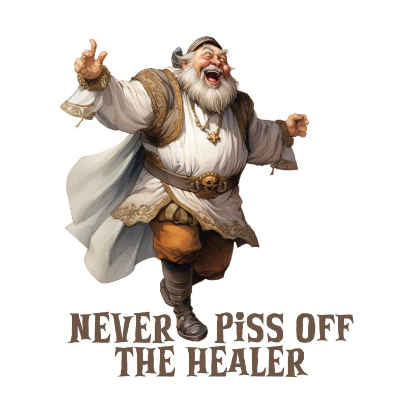 Never Stop the Healer – Funny RPG Design