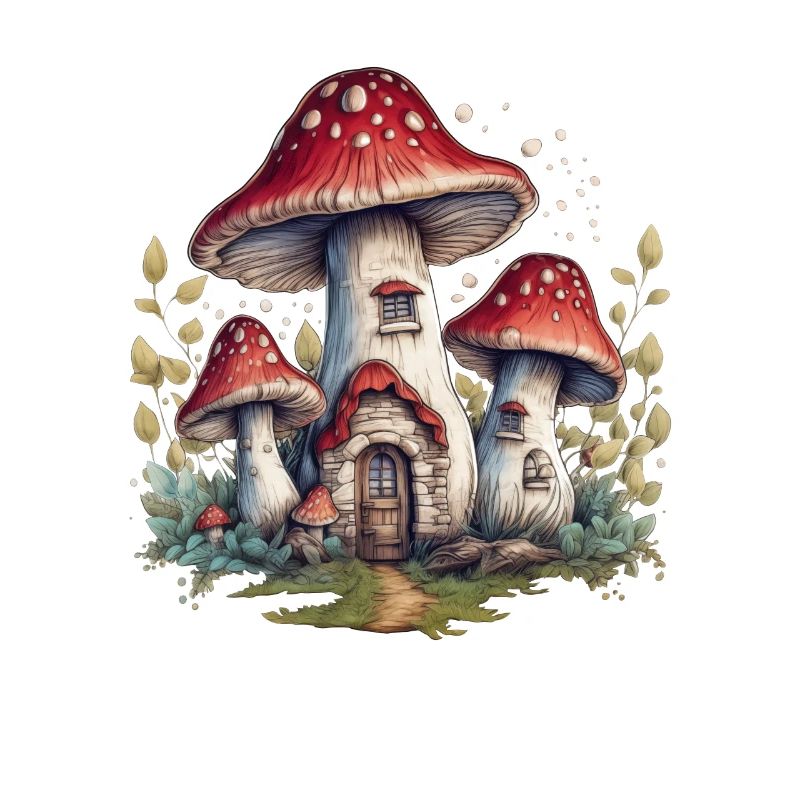 Aesthetic Cottagecore Goblincore, Toadstool Mushroom