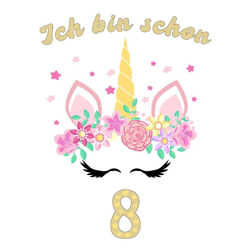 Ich bin schon 8