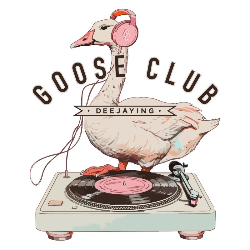 Dancing Goose DJ Logo