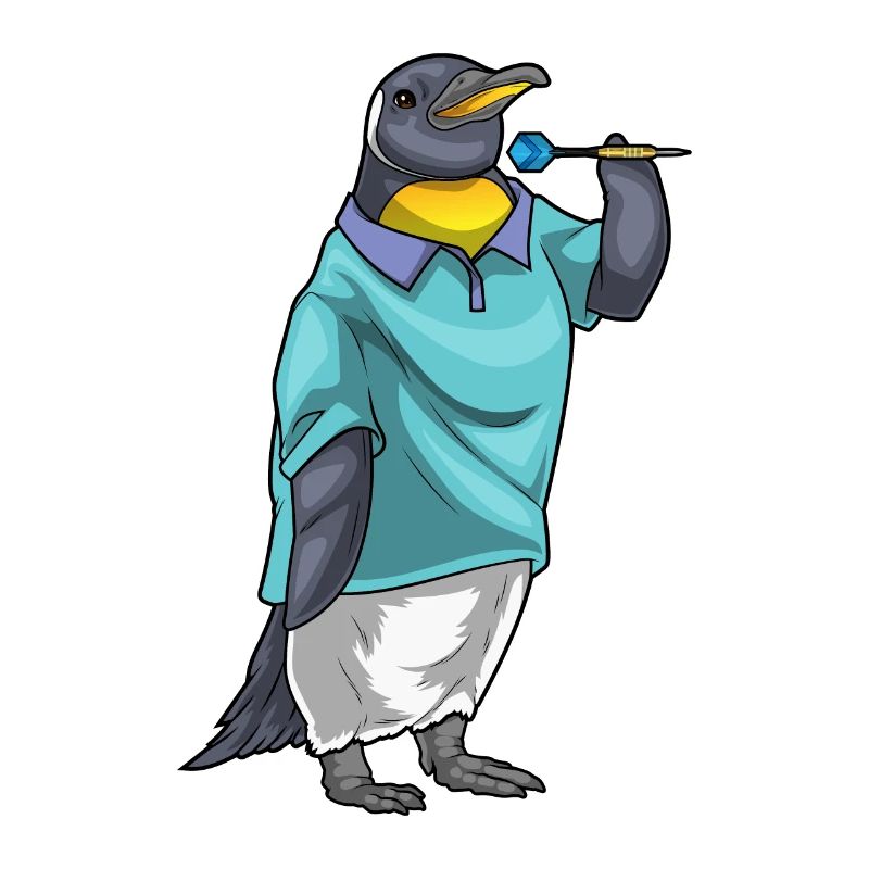 Pinguin Dart Dartpfeil