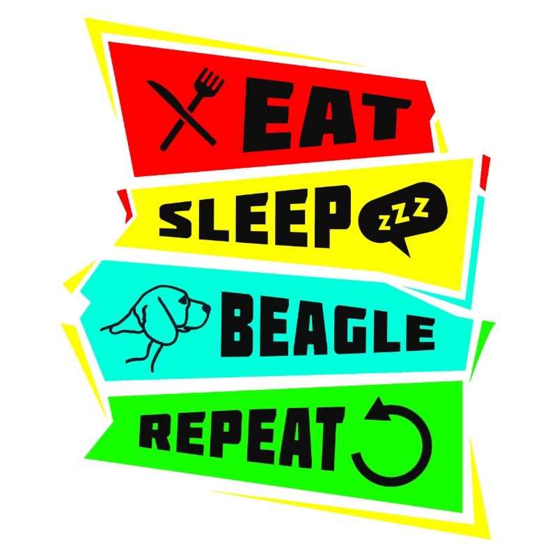 Eat Sleep Beagle Repeat