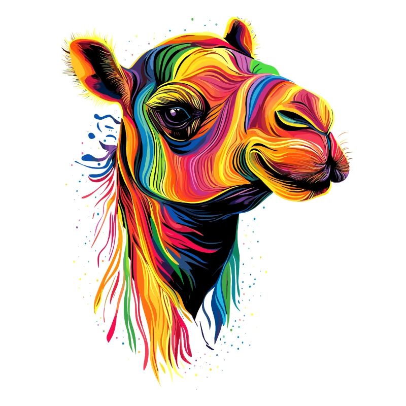 Kamel Dromedar Trampeltier Camel Geschenk Kamele