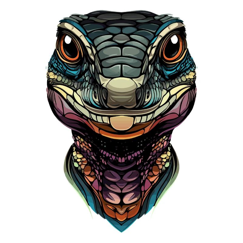 Waran Echse Reptil Komodowaran Bindenwaran Lizard