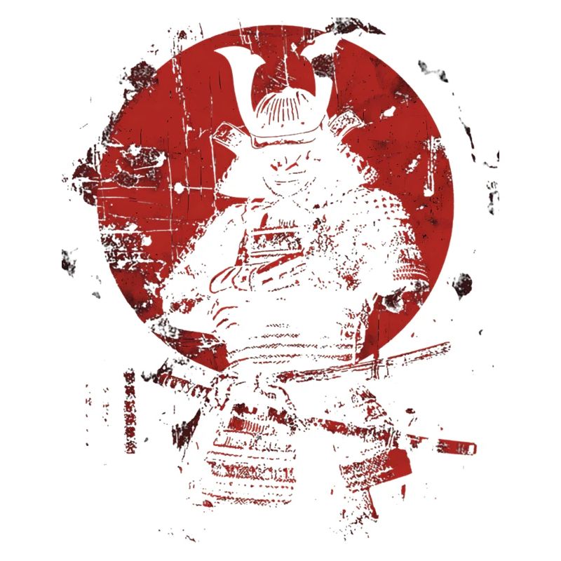 Szenerie eines Samurai Kriegers