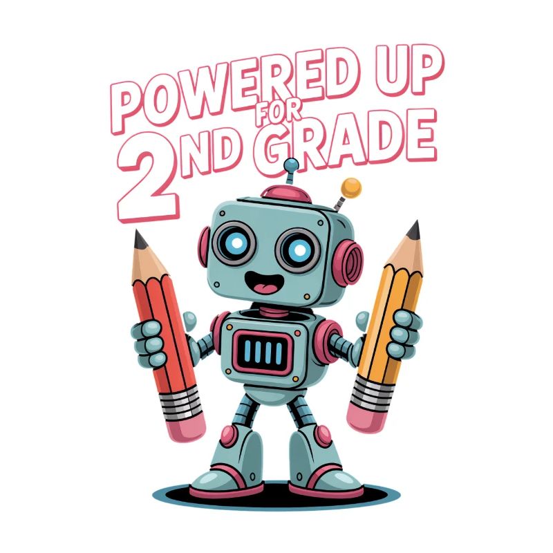 Alimenté pour l’école de robot de 2e année