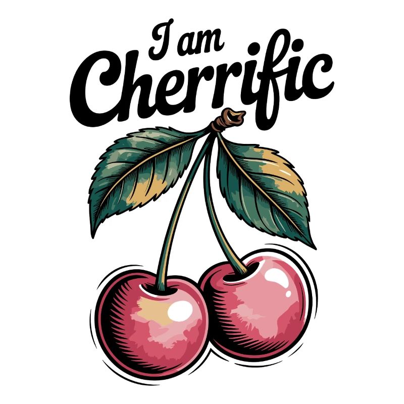 Cherry Vintage I Am Cherrific Boho Cherries