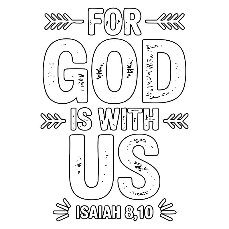 For God Is With Us Design