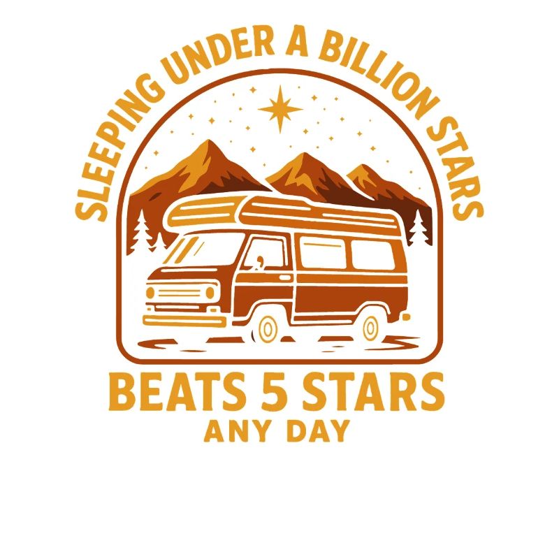 Schlafen Unter Einer Milliarde Sternen Van Camping