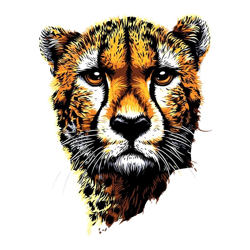Guépard Guépard Gros chat Amoureux des chats Guépard