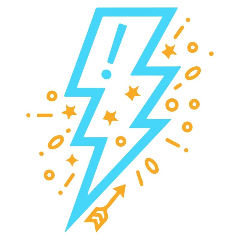 Lightning with Young and Vigorous Style