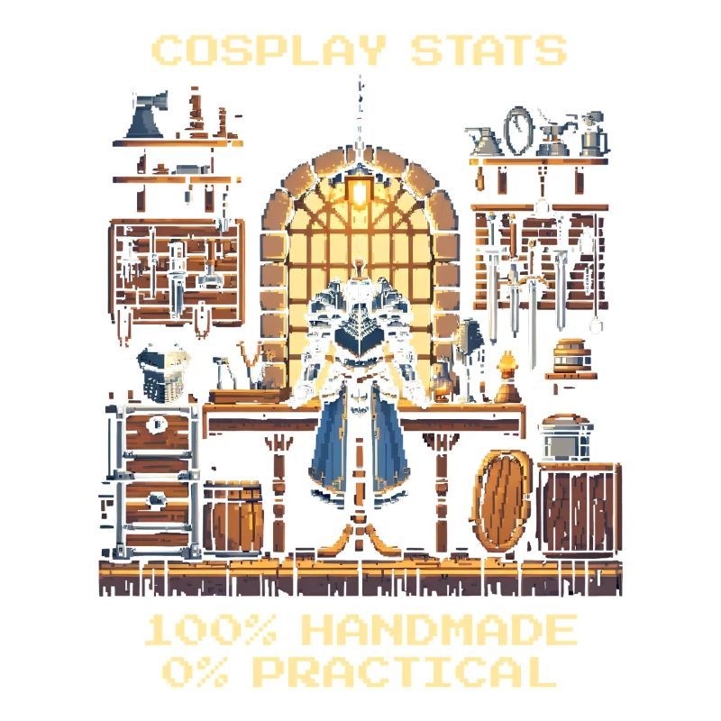 Cosplay Stats: 100% Handmade, 0% Practical
