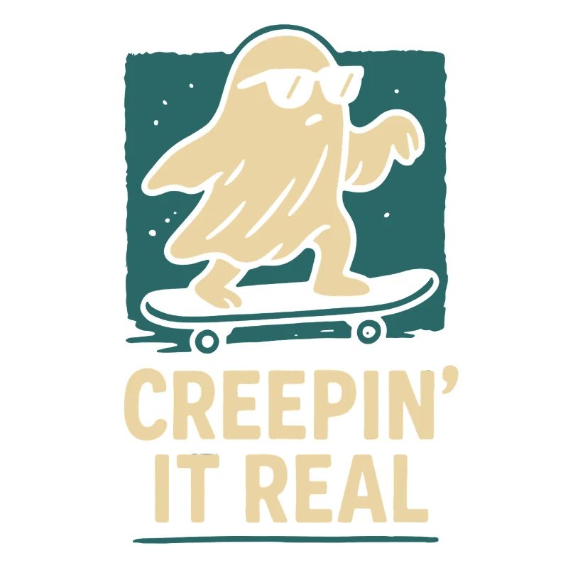 Creepin' It Echt lustiges Halloween Kostümdesign