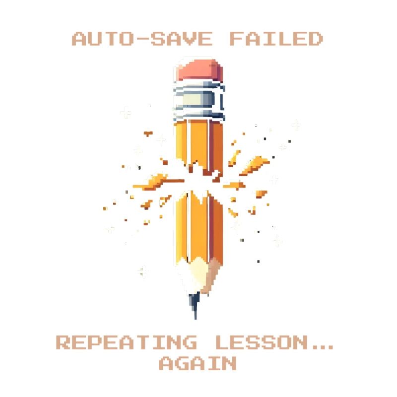 Autosave failed | Repeat lesson